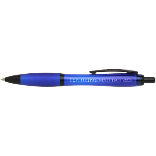 Nash recycled plastic ballpoint pen with black trims (black ink)