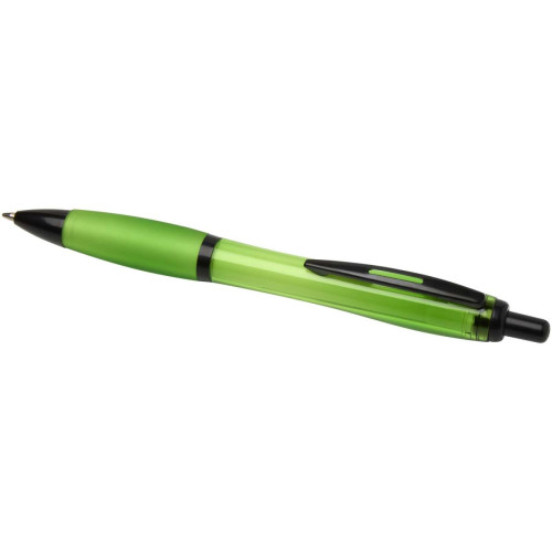 Nash recycled plastic ballpoint pen with black trims (black ink)