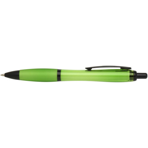 Nash recycled plastic ballpoint pen with black trims (black ink)