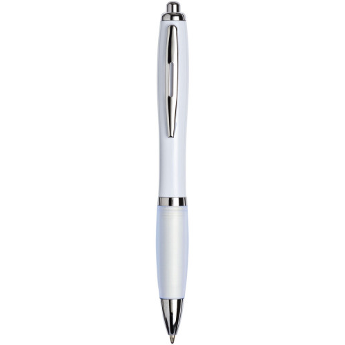 Nash ballpoint pen with coloured barrel and grip (black ink)