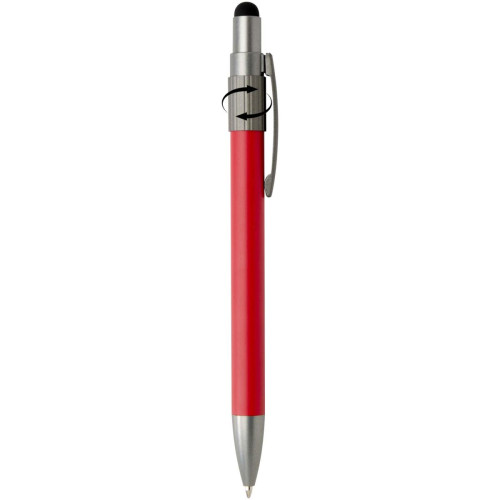 Rill RCS recycled ballpoint pen with stylus and fidget spinner (black ink)