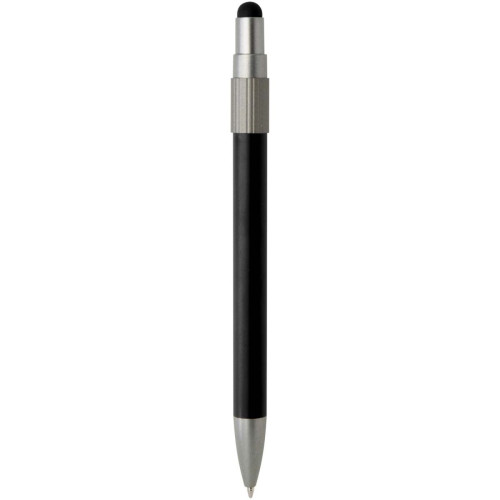 Rill RCS recycled ballpoint pen with stylus and fidget spinner (black ink)