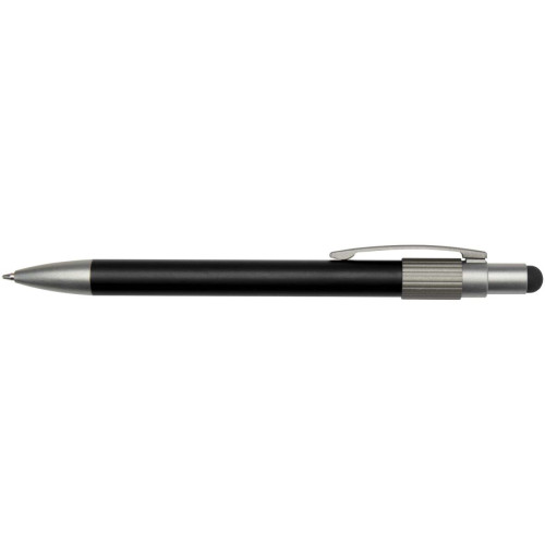 Rill RCS recycled ballpoint pen with stylus and fidget spinner (black ink)
