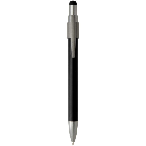 Rill RCS recycled ballpoint pen with stylus and fidget spinner (black ink)