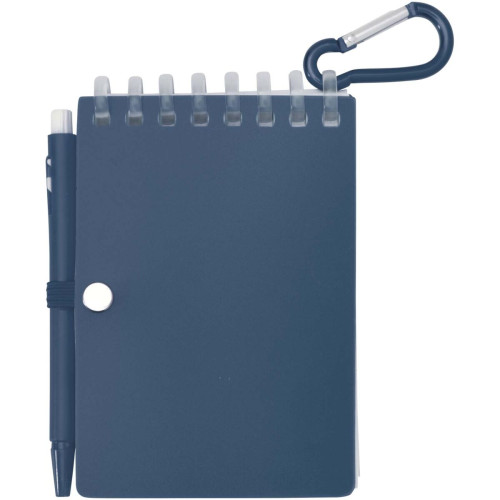 Lig Mini recycled outdoor soft cover notebook and ballpoint pen set (black ink)