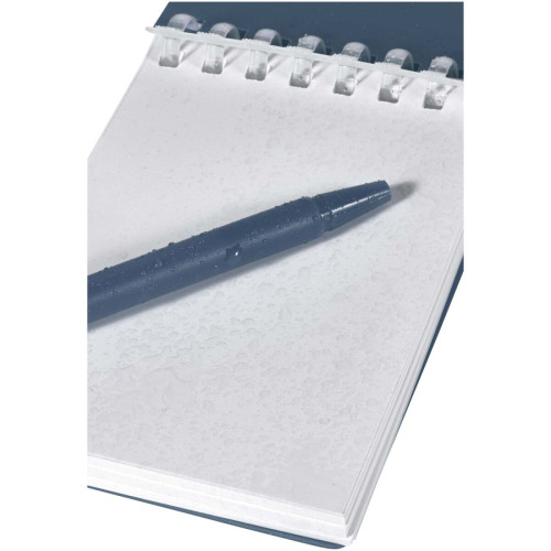 Lig Mini recycled outdoor soft cover notebook and ballpoint pen set (black ink)