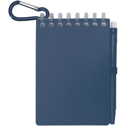 Lig Mini recycled outdoor soft cover notebook and ballpoint pen set (black ink)