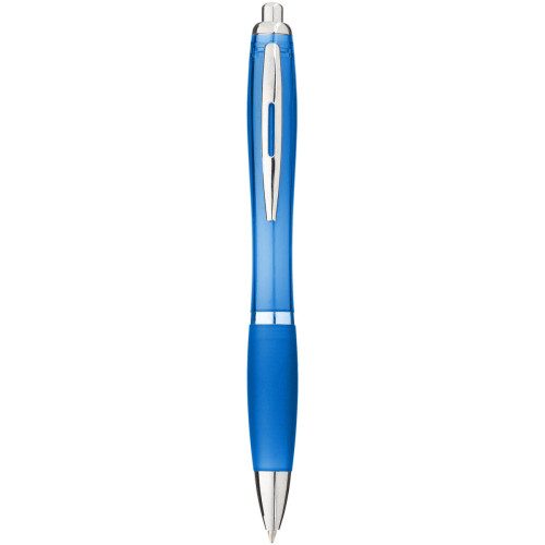 Nash ballpoint pen coloured barrel and grip (blue ink)