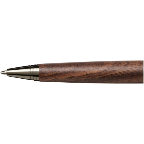 Loure wood barrel ballpoint pen (black ink)