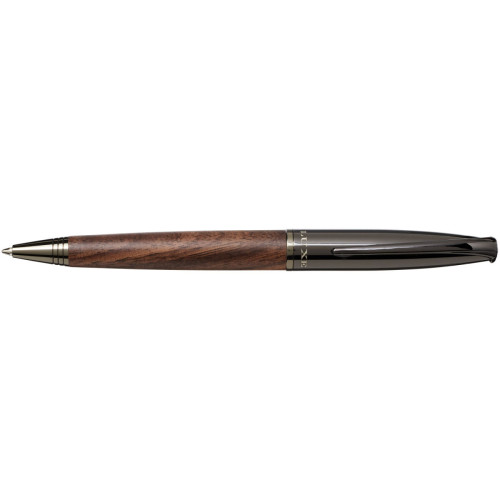 Loure wood barrel ballpoint pen (black ink)