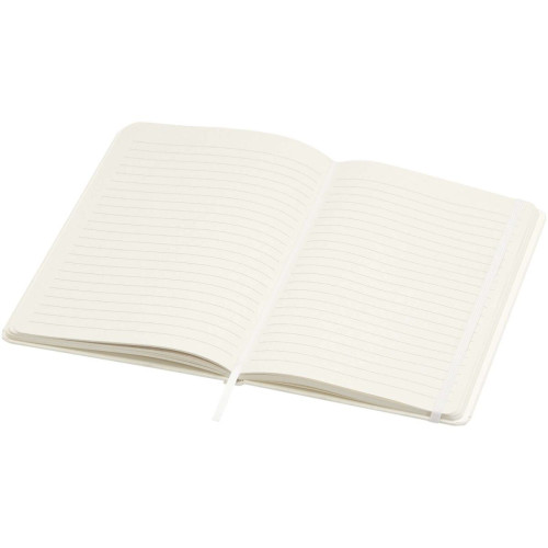 Bass A5 recycled hard cover notebook with lined pages