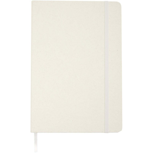 Bass A5 recycled hard cover notebook with lined pages