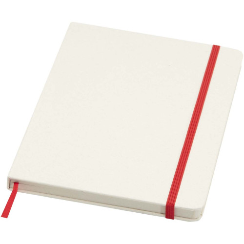 Bass A5 recycled hard cover notebook with lined pages