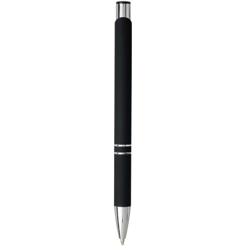 Moneta soft touch ballpoint pen (black ink)