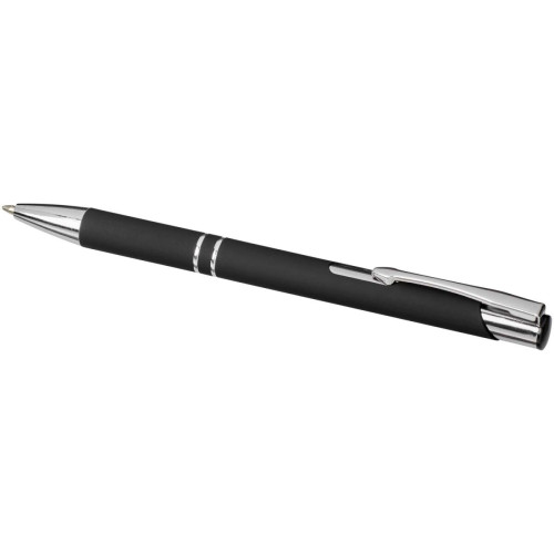 Moneta soft touch ballpoint pen (black ink)