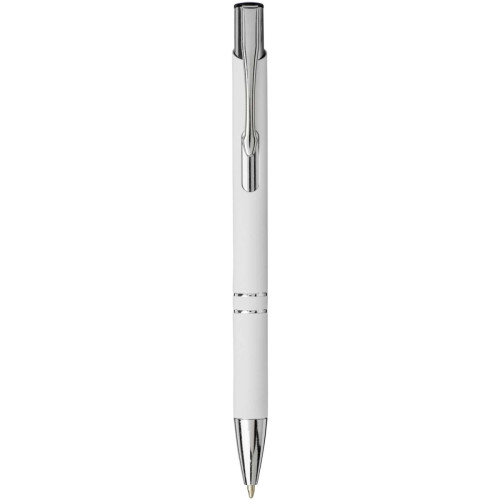 Moneta soft touch ballpoint pen (black ink)