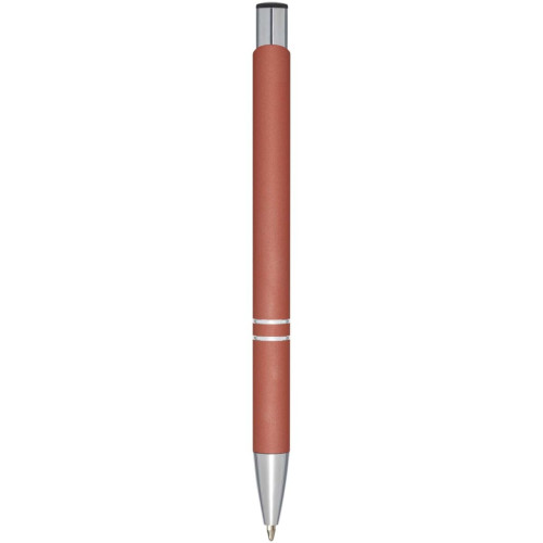 Moneta soft touch ballpoint pen (black ink)