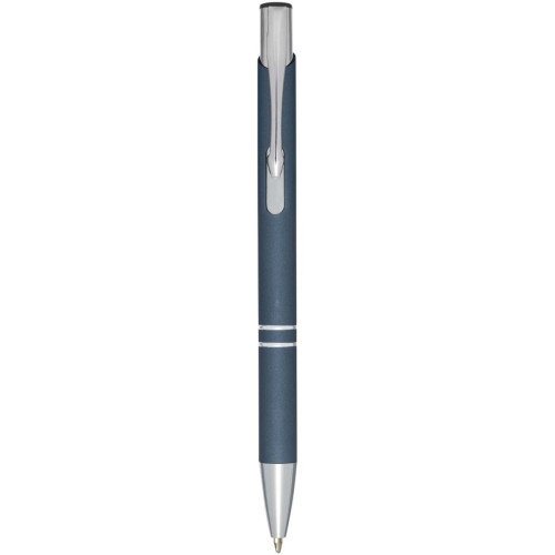 Moneta soft touch ballpoint pen (black ink)