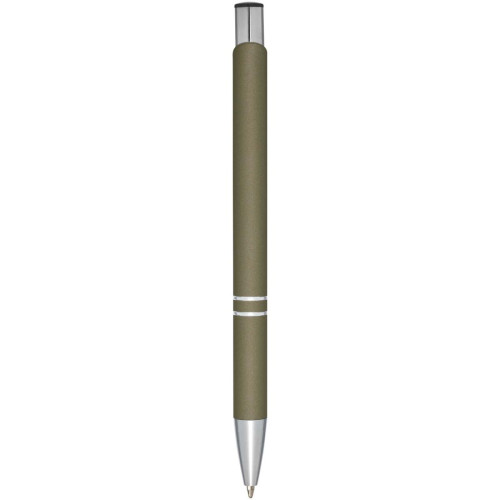 Moneta soft touch ballpoint pen (black ink)