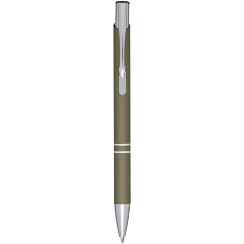 Moneta soft touch ballpoint pen (black ink)