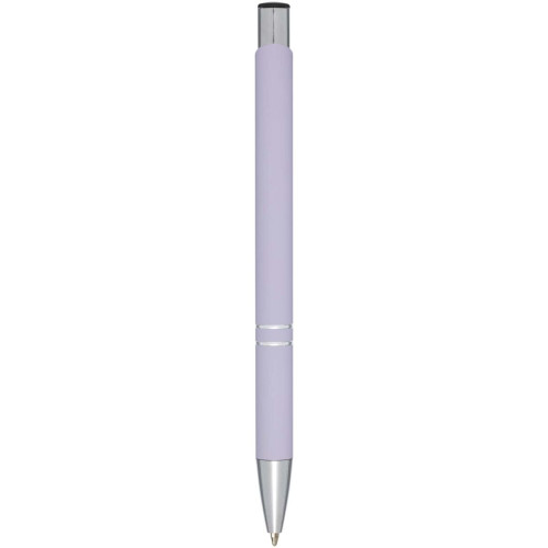 Moneta soft touch ballpoint pen (black ink)