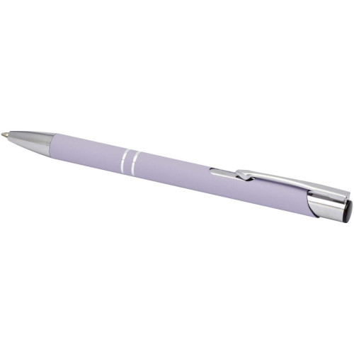 Moneta soft touch ballpoint pen (black ink)