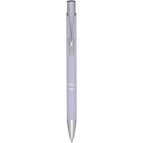 Moneta soft touch ballpoint pen (black ink)