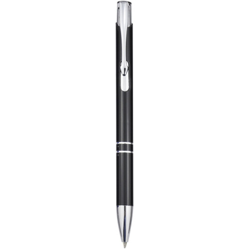 Moneta aluminium click ballpoint pen (black ink)