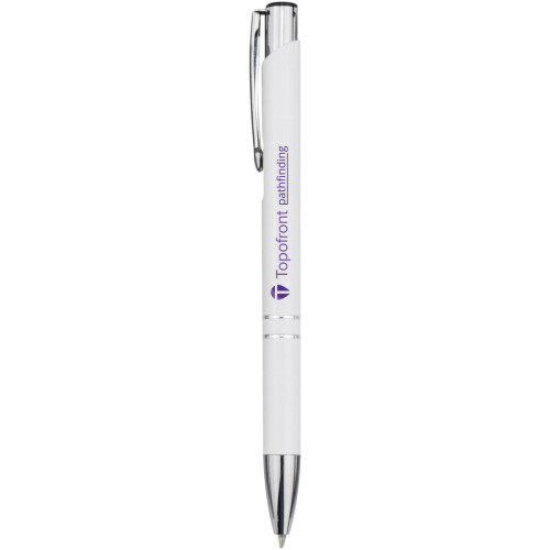 Moneta aluminium click ballpoint pen (black ink)