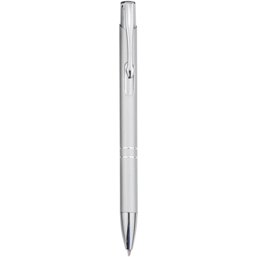 Moneta aluminium click ballpoint pen (black ink)
