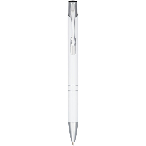 Moneta anodized aluminium click ballpoint pen (black ink)
