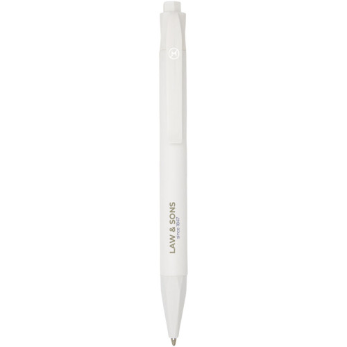 Terra corn plastic ballpoint pen (blue ink)