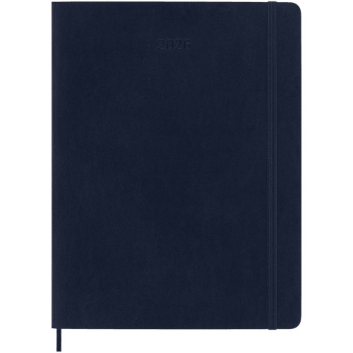 Moleskine soft cover 12 month weekly XL planner