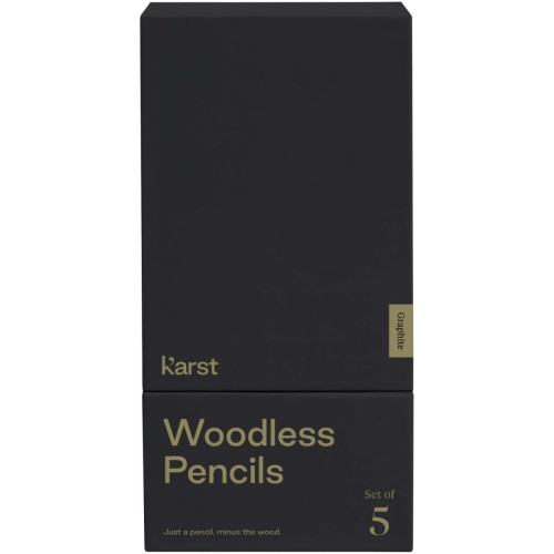 Karst® 5-pack 2B woodless graphite pencils