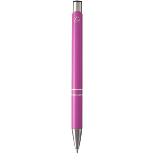 Moneta recycled aluminium ballpoint pen (black ink)
