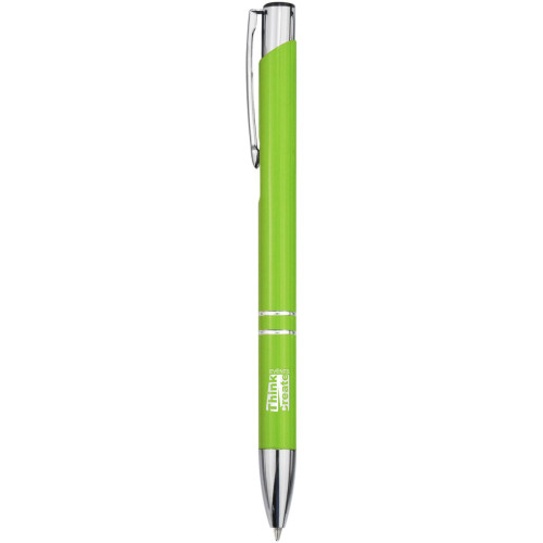 Moneta recycled aluminium ballpoint pen (black ink)