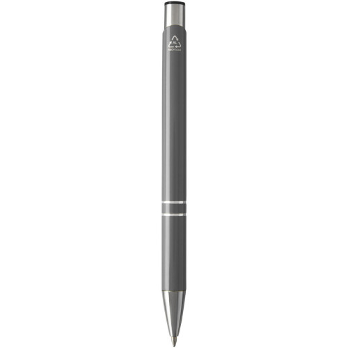 Moneta recycled aluminium ballpoint pen (black ink)