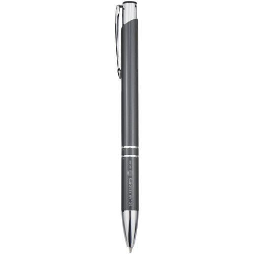 Moneta recycled aluminium ballpoint pen (black ink)