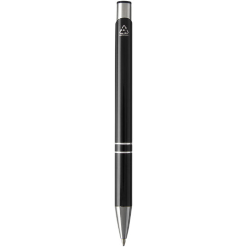 Moneta recycled aluminium ballpoint pen (black ink)