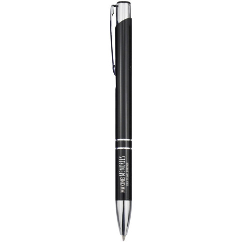 Moneta recycled aluminium ballpoint pen (black ink)