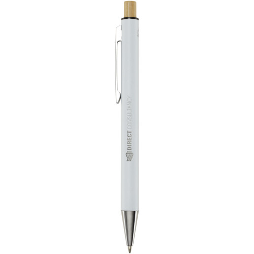 Cyrus recycled aluminium ballpoint pen (blue ink)