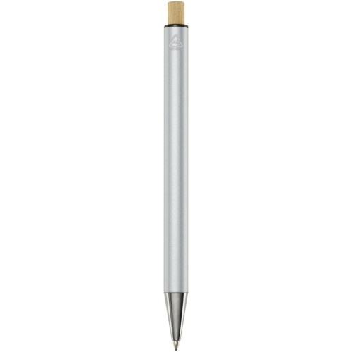 Cyrus recycled aluminium ballpoint pen (blue ink)