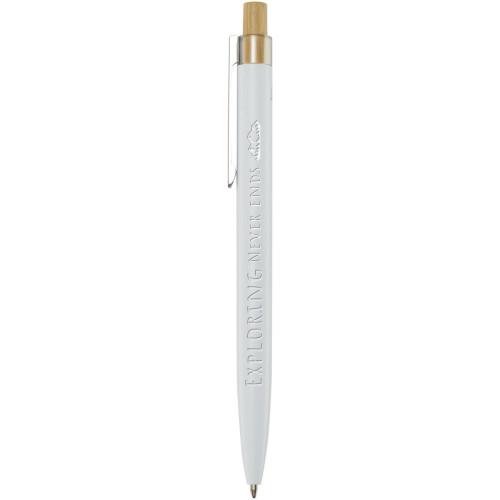 Nooshin recycled aluminium ballpoint pen (blue ink)