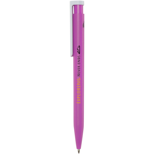 Unix recycled plastic ballpoint pen (blue ink)