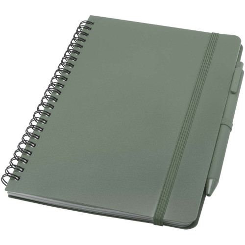 Thalaasa A5 ocean-bound hard cover notebook with ballpoint pen (black ink)