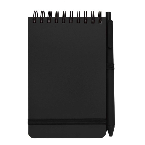 Thalaasa A6 hard cover ocean-bound notebook with ballpoint pen (black ink)