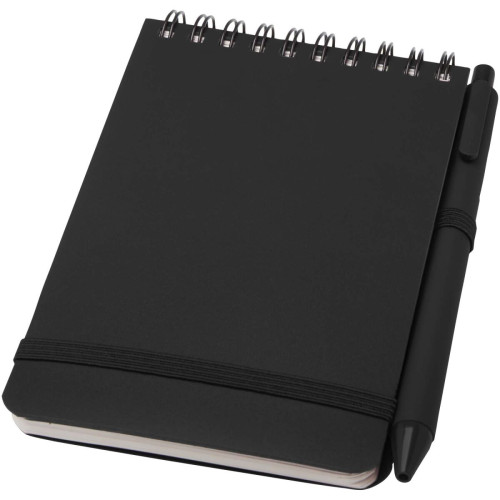 Thalaasa A6 hard cover ocean-bound notebook with ballpoint pen (black ink)