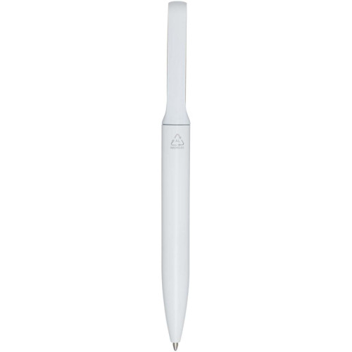Blanca recycled aluminium ballpoint pen (blue ink)