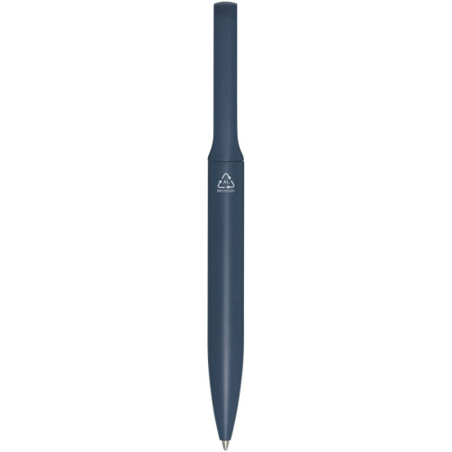 Blanca recycled aluminium ballpoint pen (blue ink)