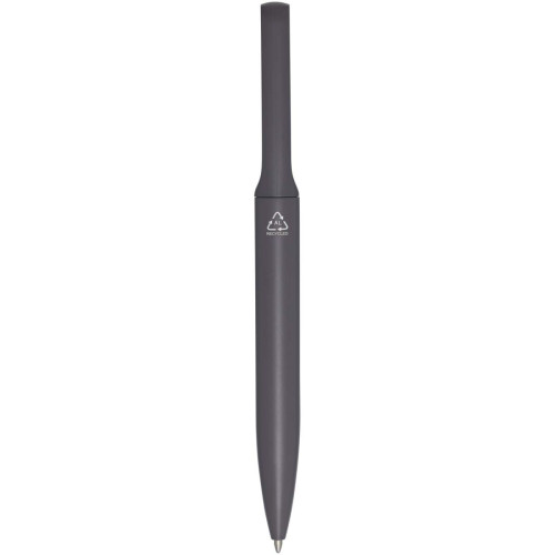 Blanca recycled aluminium ballpoint pen (blue ink)